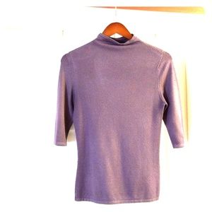 Lavender stretch sweater, Small